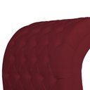 Ver imagem 4 de Maca Estofada Estética Capitonê 80 Cm Suede Bordo - Fm