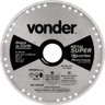 Disco Corte 125mm Diamantado Contínuo Metal Super - Vonder - 1