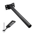 Ver imagem 1 de Suporte Luminaria Publica Solar Aço Pintura Eletrostática Barra Resistente Jardim Quintal Iluminaçao
