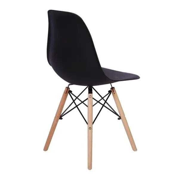 Kit Mesa Jantar Eiffel 120x80cm Branca + 4 Cadeiras Charles Eames - 3