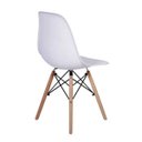 Ver imagem 4 de Kit Mesa Jantar Eiffel 120x80cm Branca + 4 Cadeiras Charles Eames