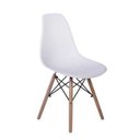 Ver imagem 3 de Kit Mesa Jantar Eiffel 120x80cm Branca + 4 Cadeiras Charles Eames