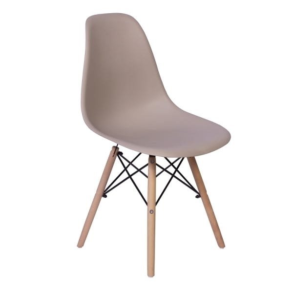 Kit Mesa Jantar Eiffel 120x80cm Preta + 4 Cadeiras Charles Eames - 2