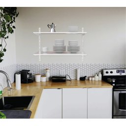 Kit 2 Prateleiras 60x30- Branco - Linha Multiuso - Brasforma - K2mb - 1