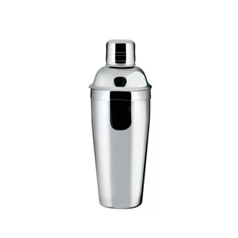 Coqueteleira Inox 500ml com Tampa Dosadora e Retentor Interno - Quality House