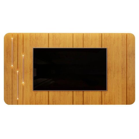 Painel para Tv Suspenso 75 240cm Celi D04 Cedro - Mpozenato