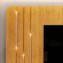 Ver imagem 5 de Painel para Tv Suspenso 75 240cm Celi D04 Cedro - Mpozenato