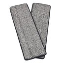 Ver imagem 1 de Kit 2 Refil Rodo Mop Flat Esfregão Microfibra Troca Fácil