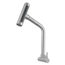 Ver imagem 1 de Torneira de Cozinha para Parede 4 Jatos Inox Escovado - 774478 - Stoc
