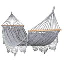 Ver imagem 1 de Rede Grande de Dormir Americana com Madeira Várias Cores Cor:cinza Mesclado