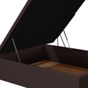 Ver imagem 5 de Base para Cama Box Baú Casal 138x188cm Hit I02 Corano Marrom - Mpozenato