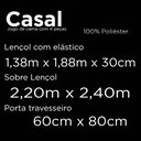 Ver imagem 5 de Jogo de Cama Casal 4 Peças Hedrons Luma Joy Pop