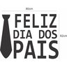 Adesivo de Vitrine Feliz Dia Dos Pais Mês Dos Pais - 2