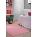 Ver imagem 2 de Tapete Sala Quarto Antiderrapante Classic Rosa Bebe 1,00x1,50m