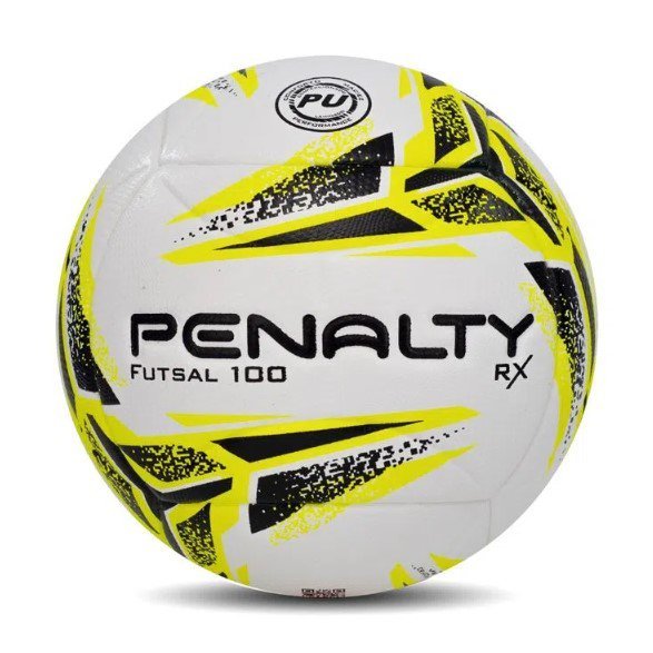 Bola de Futebol Penalty Futsal Rx 100 XXlll - Amarela/Preto Futsal Rx 100 - 2