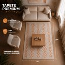 Ver imagem 3 de Tapete Sala Atlas Art 38 Pérola Açafrão 1.00x1.50 Antiderrapante