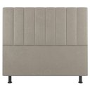 Ver imagem 5 de Kit Cabeceira e Baú Cama Box Queen Size Cora 160cm Suede Bege - Desk Design
