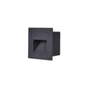 Ver imagem 1 de Balizador Nordecor Linder Embutir Quadrado Led Bivolt Preto 3000k Luz Amarela 2446