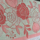 Ver imagem 3 de Toalha de Mesa Pop Estampada 4 Lugares Rose 140x140cm