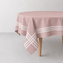 Ver imagem 7 de Toalha de Mesa Paris 8 Lugares Algodão 1,40 x 2,50 m Rosa Santa Sofia