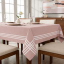 Ver imagem 4 de Toalha de Mesa Paris 8 Lugares Algodão 1,40 x 2,50 m Rosa Santa Sofia