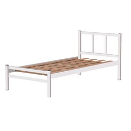 Cama de Solteiro de Ferro com Colchão 78 Lais Branco - 3