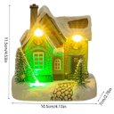 Ver imagem 3 de Cenario Natalino Natal Vila Arvore Neve Luz Led Mesa Estante Enfeite Festa Fim de Ano Comemoraçao de
