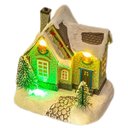 Ver imagem 6 de Cenario Natalino Natal Vila Arvore Neve Luz Led Mesa Estante Enfeite Festa Fim de Ano Comemoraçao de