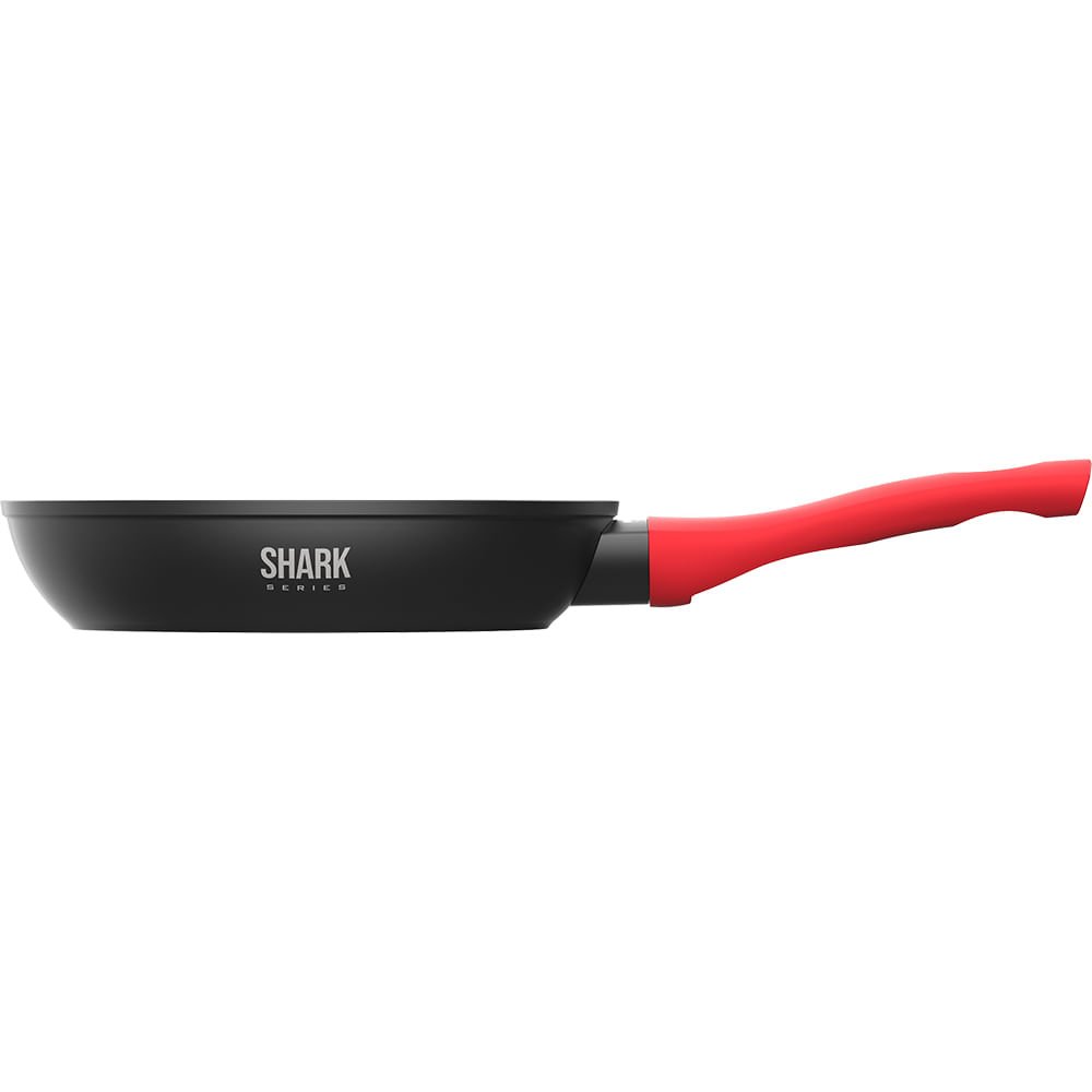 Panela Sauté Petit 20cm Ichef Home Vermelha Polishop Shark Series | Vermelho - 3