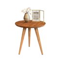 Ver imagem 1 de Mesinha Redonda Apoio Retro Pés de Madeira: Freijó