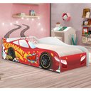 Ver imagem 1 de Cama Carro Vrooom Vermelho Solteiro com Colchão
