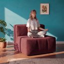 Ver imagem 6 de Sofá Modular Central 1 Lugar 84cm Sync Kappesberg Boucle Hibisco