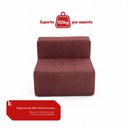 Ver imagem 7 de Sofá Modular Central 1 Lugar 84cm Sync Kappesberg Boucle Hibisco