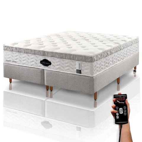 Colchão Solteirão LATEX FOAM De Látex Médio Box Solteiro King 96x203cm
