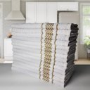 Ver imagem 3 de Kit 14 Panos de Prato Atoalhado 100% Algodão 45x70cm Felpudo Premium Para Cozinha