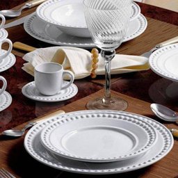 Aparelho de Jantar com 30 Peças Atenas Branco - 1