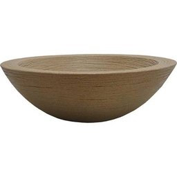 Vaso Terra Bowl 55 X 16 Cm Granito Areia - 1