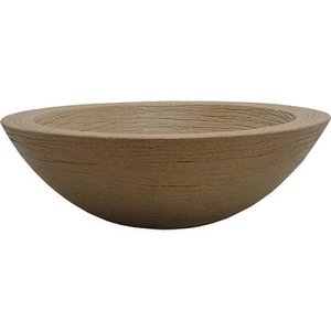 Vaso Terra Bowl 55 X 16 Cm Granito Areia