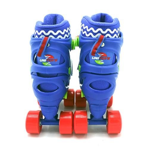 Patins Infantil Quad Ajustavel Kit 4 Rodas Unitoys 34 a 37 - 3