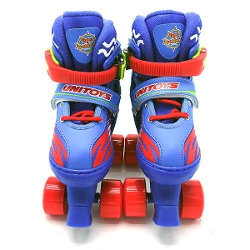 Patins Infantil Quad Ajustavel Kit 4 Rodas Unitoys 34 a 37 - 4