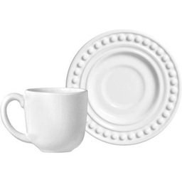 Aparelho de Jantar Porto Brasil Athenas Branco - 42 Peças - 9