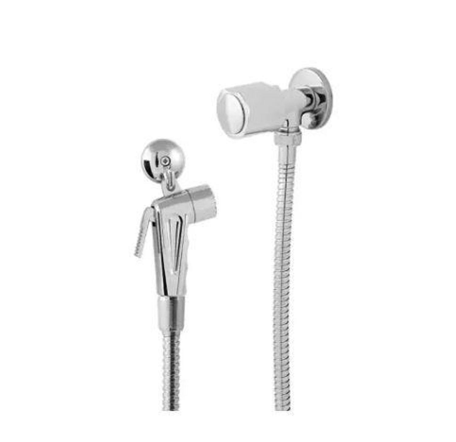 Ducha Higiênica Banheiro 100% Completa Luxo Cromado - 1