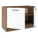 Ver mais imagens de Balcão De Pia Agata 2 Portas - Rustic/branco Rustic/branco