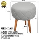 Ver imagem 7 de Kit Recepção 2 Poltronas 1 Namoradeira com Puff Resistente para Sala de Espera Decor Tecido Veludo