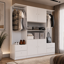 Ver imagem 3 de Art In Moveis | GR1800BR | Guarda Roupa Armário Closet Casal Branco