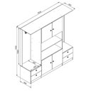 Ver imagem 5 de Art In Moveis | GR1800BR | Guarda Roupa Armário Closet Casal Branco