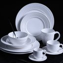 Ver imagem 2 de Conjunto com 6 Pratos de Sobremesa Roma Branco Ø20,5cm