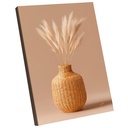 Ver imagem 6 de Quadro Decorativo Vaso e Folhas de Trigo Minimalista
