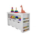 Ver mais imagens de Organizador Com Baús Porta Livros E Porta Carrinhos 100% Mdf