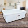 Caixa Organizadora 11 L Branco Freezer Refrigerador Plasticomm 11lb - 1